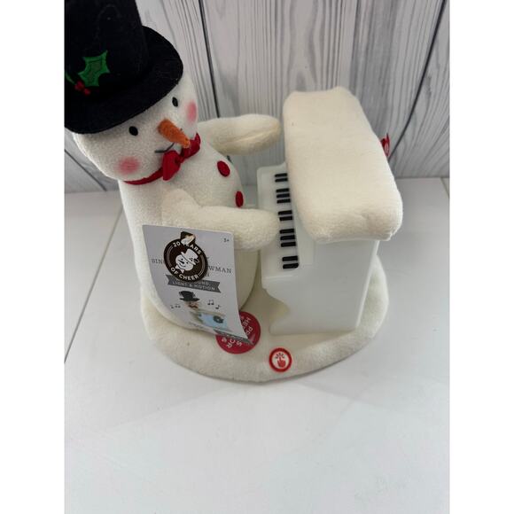 Hallmark Jingle Pals Piano Playing Snowman 2005 Lights Music NO Movement - Picture 1 of 5